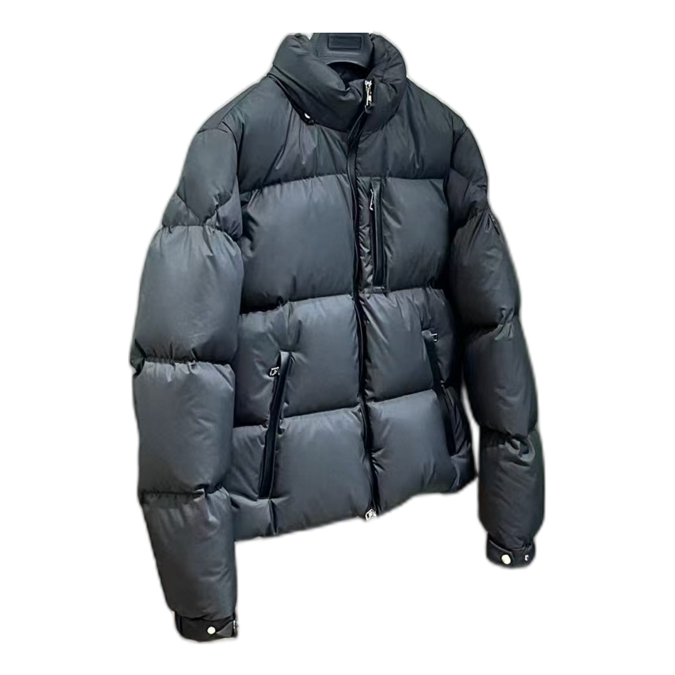 Moncler Stand-Collar Puffer – Black