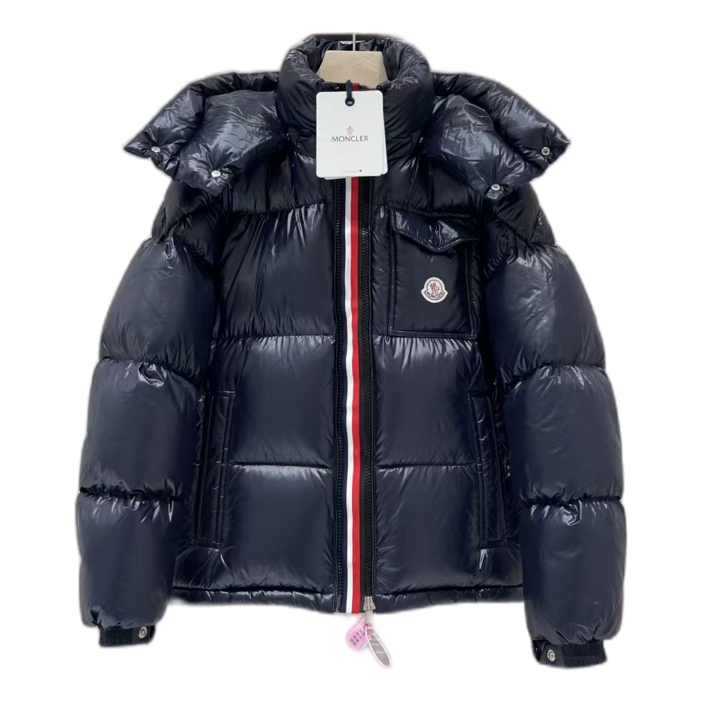 Moncler Montbeliard Hooded Puffer – Navy