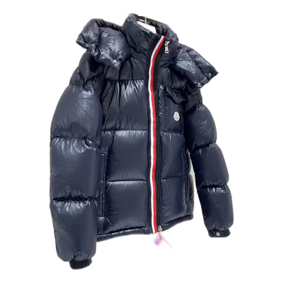 Moncler Montbeliard Hooded Puffer – Navy