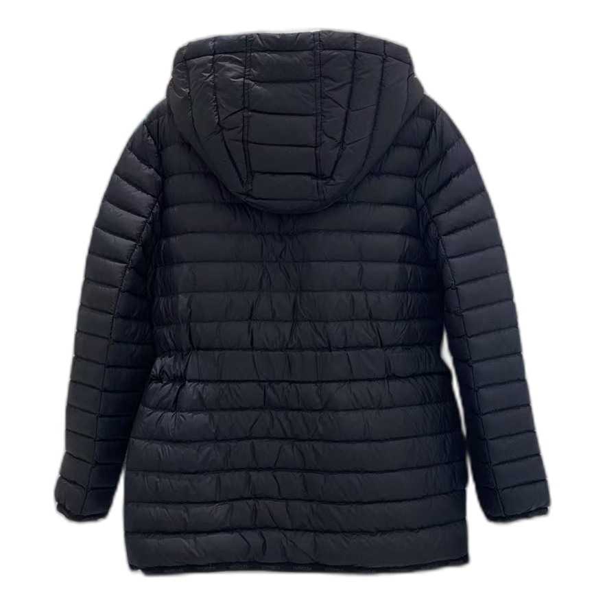 Moncler Oredon Belted Hooded Puffer – Black