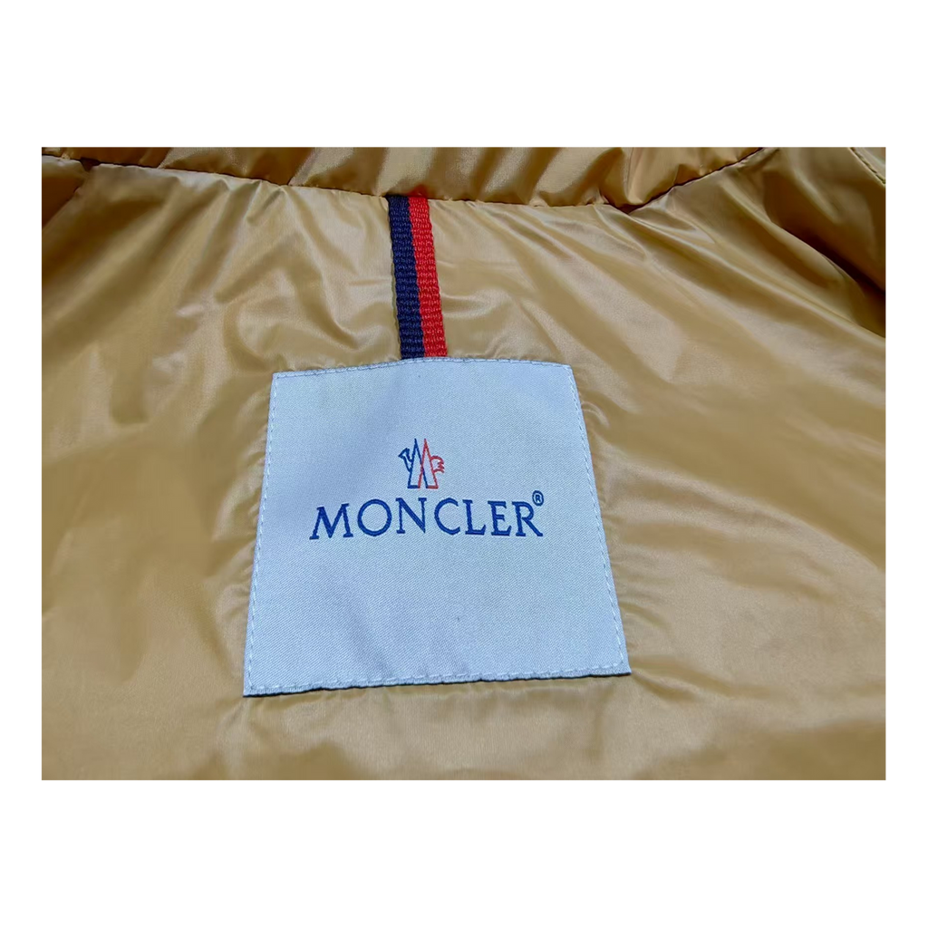 Moncler Maya Hooded Puffer – Yellow