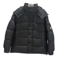 Moncler Matte Snap-Front Hooded Puffer