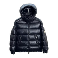 Moncler Maire Hooded Short Down Jacket
