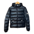 Moncler Gles Glossy Hooded Puffer