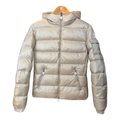 Moncler Gles Glossy Hooded Puffer