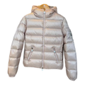Moncler Gles Glossy Hooded Puffer Jacket