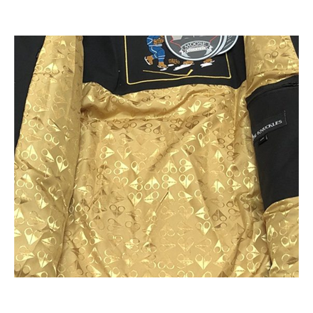 Moose Knuckles Gold 3Q Fur-Trim Puffer – Black