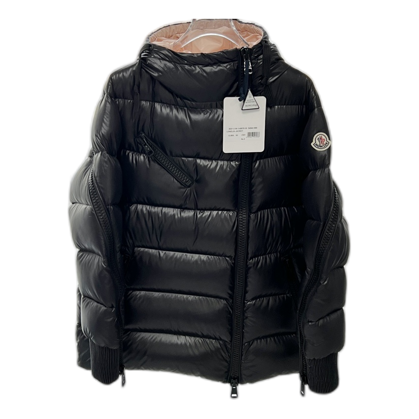 Moncler Liriope Asymmetric-Zip Hooded Puffer