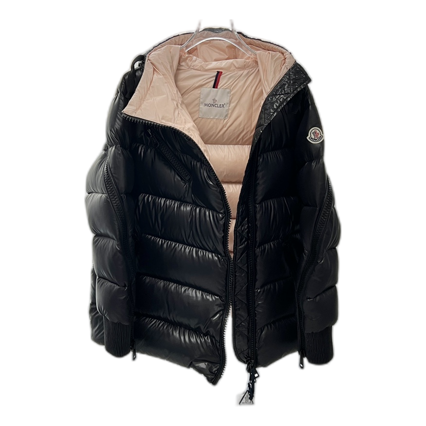 Moncler Liriope Asymmetric-Zip Hooded Puffer